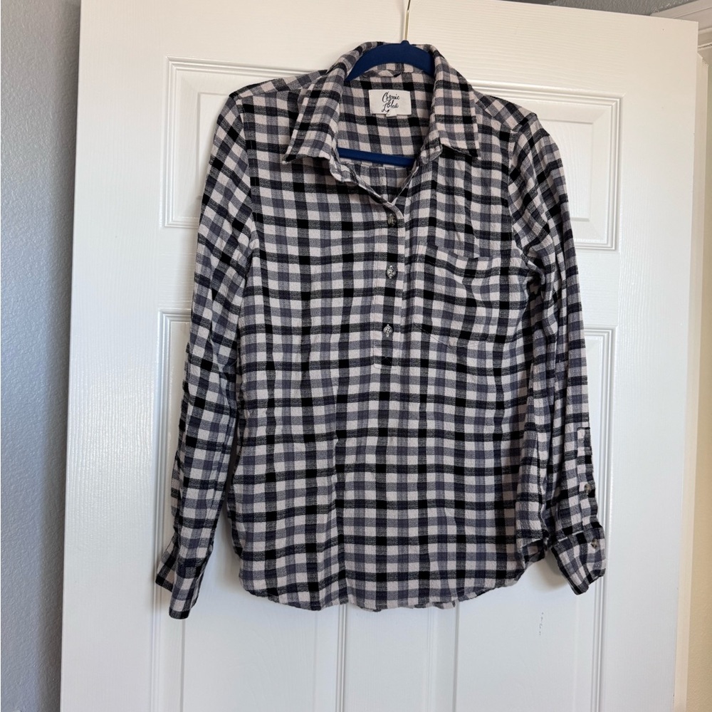 Plaid Top